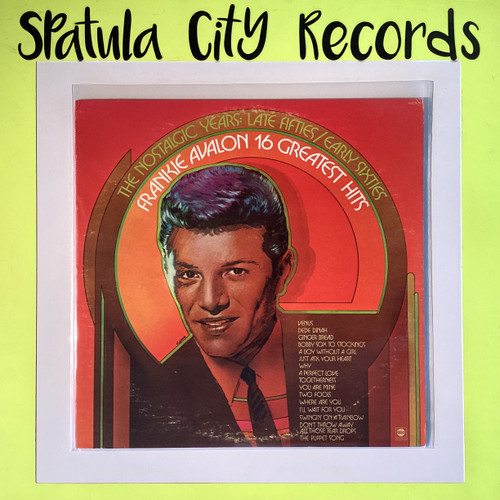 Frankie Avalon – 16 Greatest Hits - vinyl record LP