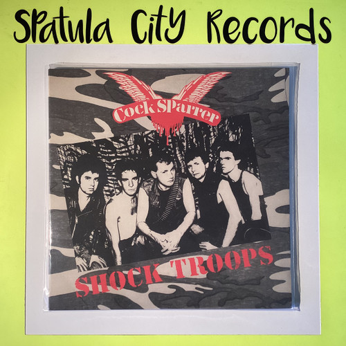 Cock Sparrer – Shock Troops - vinyl record album LP