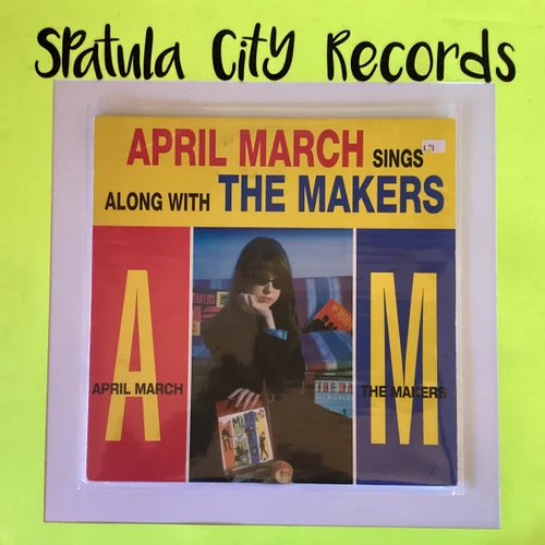April March & The Makers – April March Sings Along With The Makers - vinyl record album LP