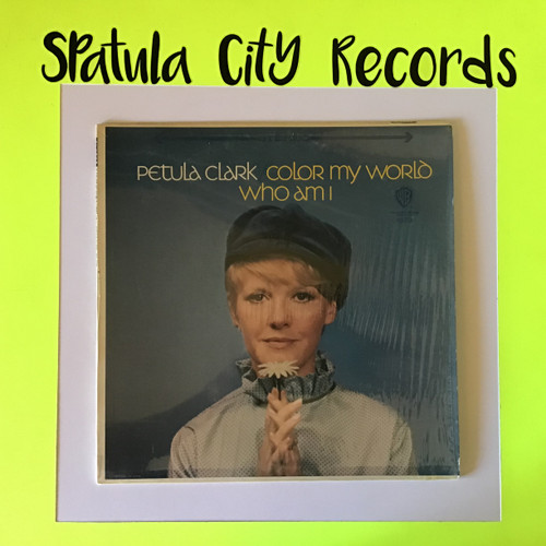 Petula Clark - Color my World who I Am  - vinyl record album LP