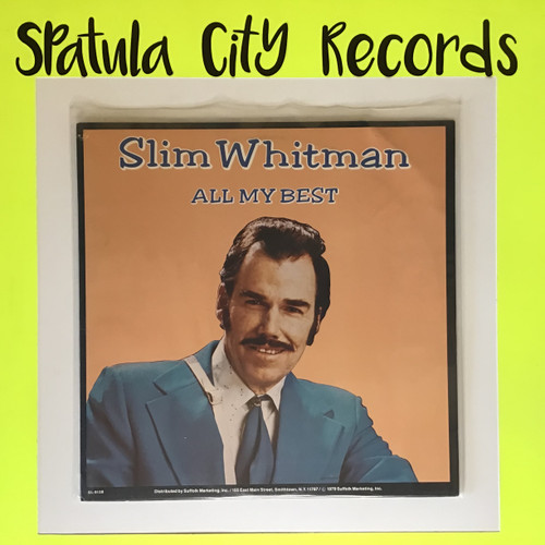 Slim Whitman - All My Best - vinyl record album LP