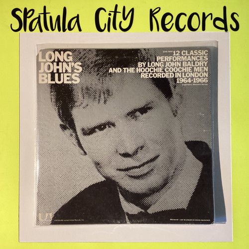 Long John Baldry and The Hoochie Coochie Men - Long John's Blues -MONO -  vinyl record album LP