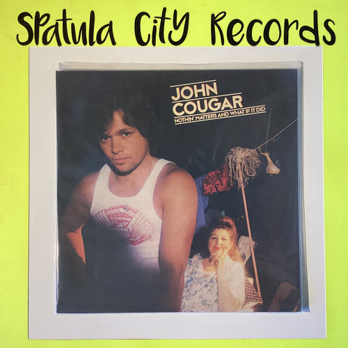 John Cougar - Nothin' Matters and What If It Did - vinyl record album LP