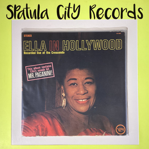 Ella Fitzgerald - Ella in Hollywood - vinyl record album LP