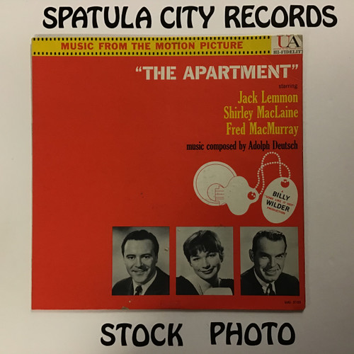 Music from the Motion Picture The Apartment - Soundtrack - MONO - WLP PROMO - vinyl record LP