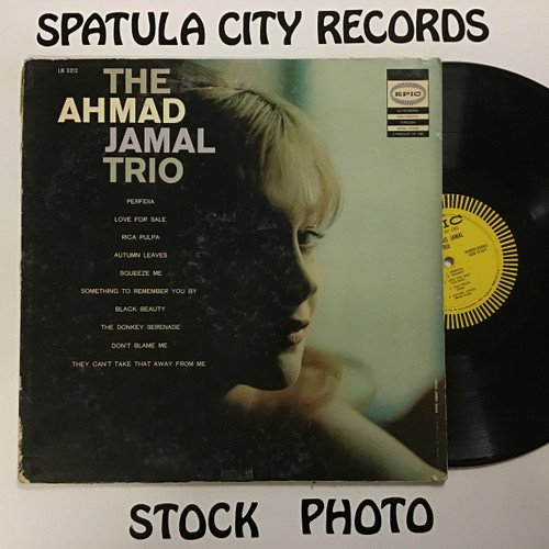 Ahmad Jamal Trio, The - The Ahmad Jamal Trio - MONO - vinyl record LP