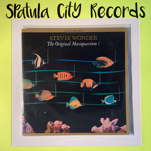 Stevie Wonder - The Original Musiquarium I - double vinyl record album LP