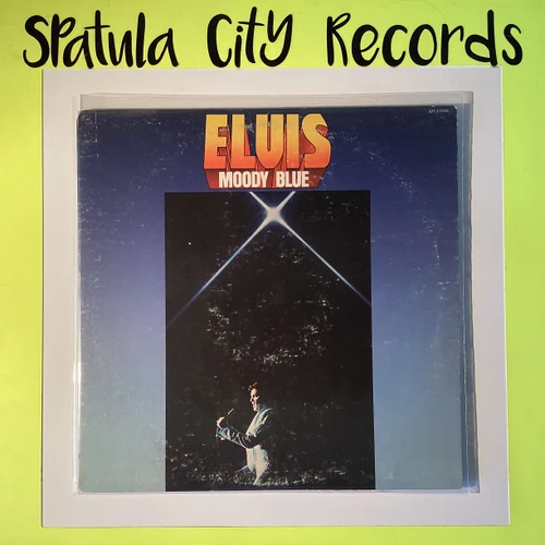 Elvis Presley - Moody Blue (BLUE VINYL)  vinyl record album LP