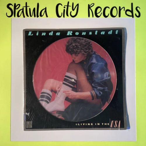 Linda Ronstadt - Living in the USA - PICTURE DISC - SEALED - vinyl record album LP
