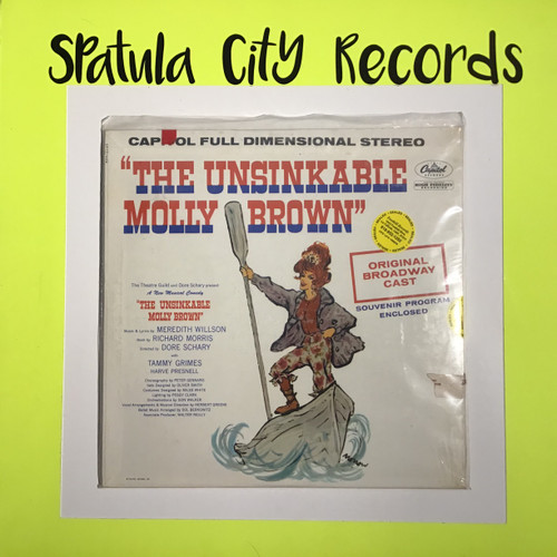 Meredith Willson - The Unsinkable Molly Brown - soundtrack - SEALED - vinyl record album LP