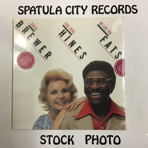 Teresa Brewer and Earl Fatha Hines - We Love You Fats - SEALED - vinyl record LP