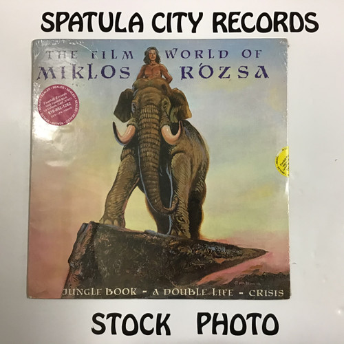 Miklos Rozsa - The Film World of Miklos Rozsa - soundtrack - SEALED - vinyl record LP