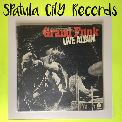 Grand Funk - Live Album - double vinyl record album LP