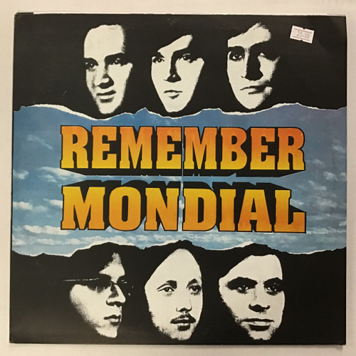 Remember Mondial - Remember Mondial  Vinyl record