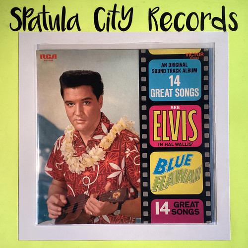 Elvis Presley - Blue Hawaii - Soundtrack - vinyl record album LP