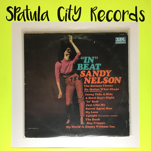 Sandy Nelson - "In" Beat - MONO - vinyl record album LP