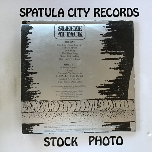Canya Phuckem and Howe - Sleeze Attack - vinyl record LP