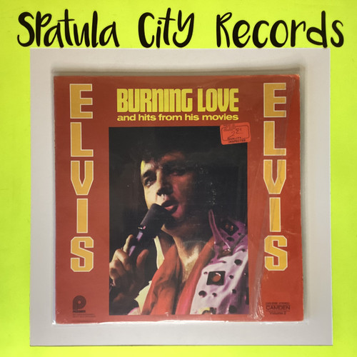 Elvis Presley - Burning Love and Hits From His Movies, Vol. 2 - vinyl record album LP