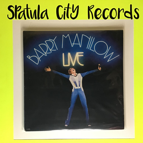 Barry Manilow - Live - double vinyl record album LP