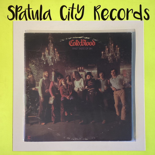 Cold Blood - First Taste of Sin - vinyl record album LP