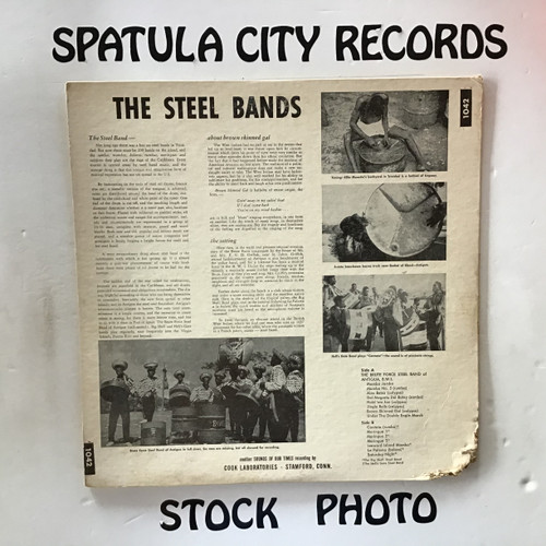 Brute Force  Steel Bands of Antigua, B.W.I. - compilation - vinyl record LP