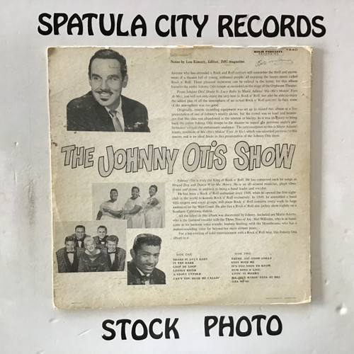 Johnny Otis and His Orchestra - The Johnny Otis Show - MONO - PROMO - vinyl record LP