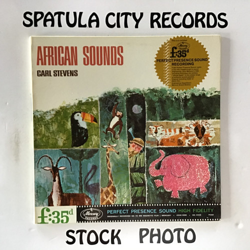 Carl Stevens - African Sounds - MONO - PROMO - vinyl record LP