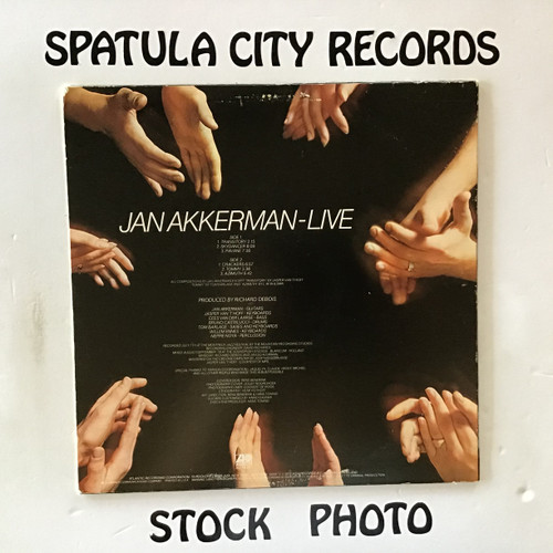 Jan Akkerman - Live - PROMO - vinyl record LP