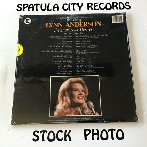 Lynn Anderson - The Best of Lynn Anderson - Memories and Desires - SEALED - vinyl record LP