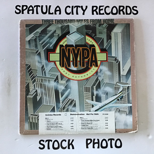 New York Port Authority - Three Thousand Miles From Home - PROMO - vinyl record LP