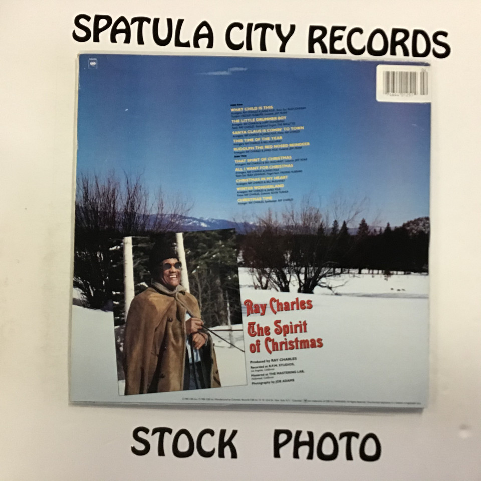 Ray Charles - The Spirit of Christmas - vinyl record album LP