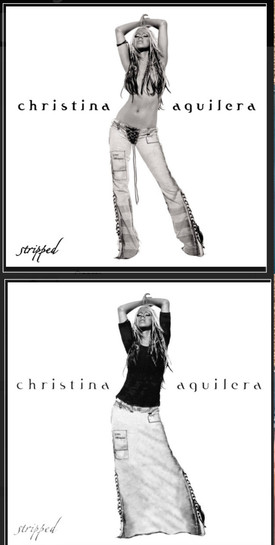 Christina Aguilera Stripped ポスター Christina Aguilera Stripped Poster UK poster (326501)