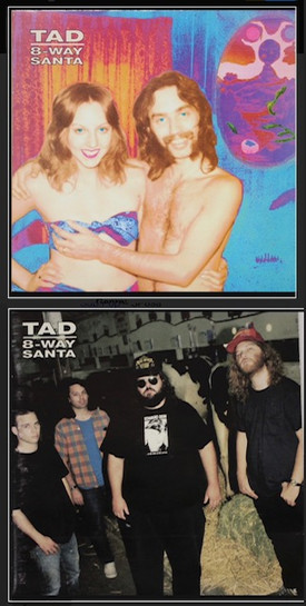 Tad - 8-way Santa - Controversial Record Jacket