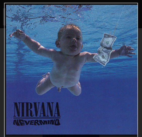 Nirvana - Nevermind - Controversial Album Cover