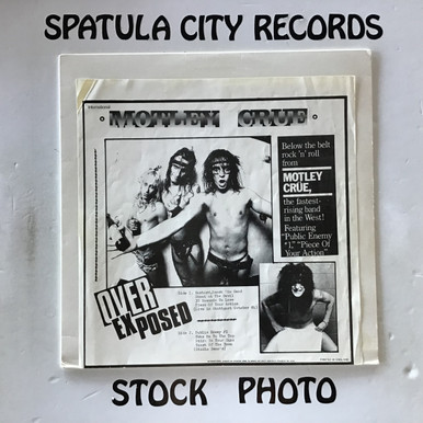 Motley Crue - Over Exposed - Bootleg - Live - vinyl record album lp