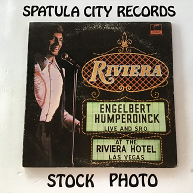 Engelbert Humperdinck - Live and S.R.O. at the Riviera Hotel, Las Vegas -  vinyl record album LP