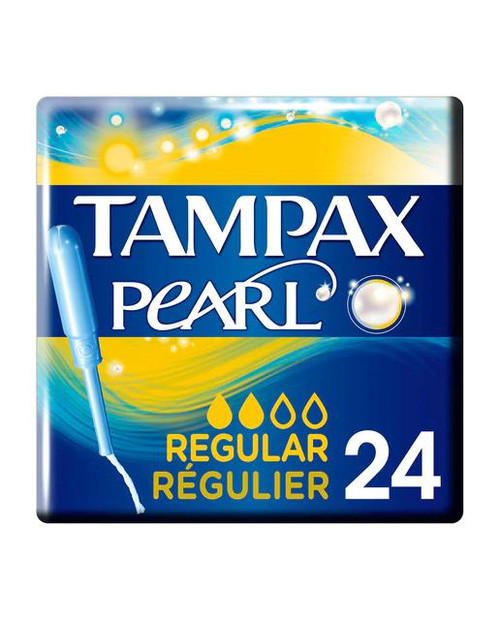 Tampax pearl regular 24 tampones con aplicador
