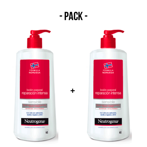 Neutrogena loción corporal sensitive 2 x 750 mL