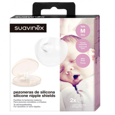 Pezonera suavinex silicona 2 U