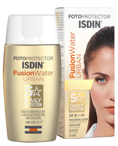 Fotoprotector solar fusion water urban SPF30 50 mL isdin