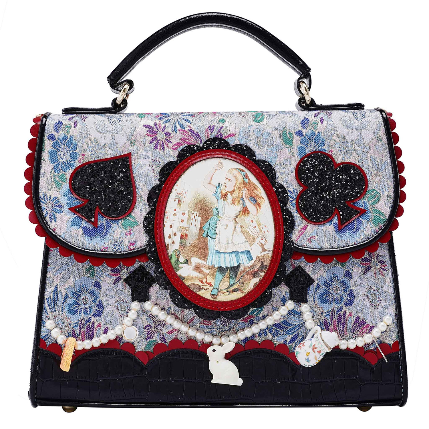 Irregular Choice Alice's Adventures In Wonderland | Brocade Pearl