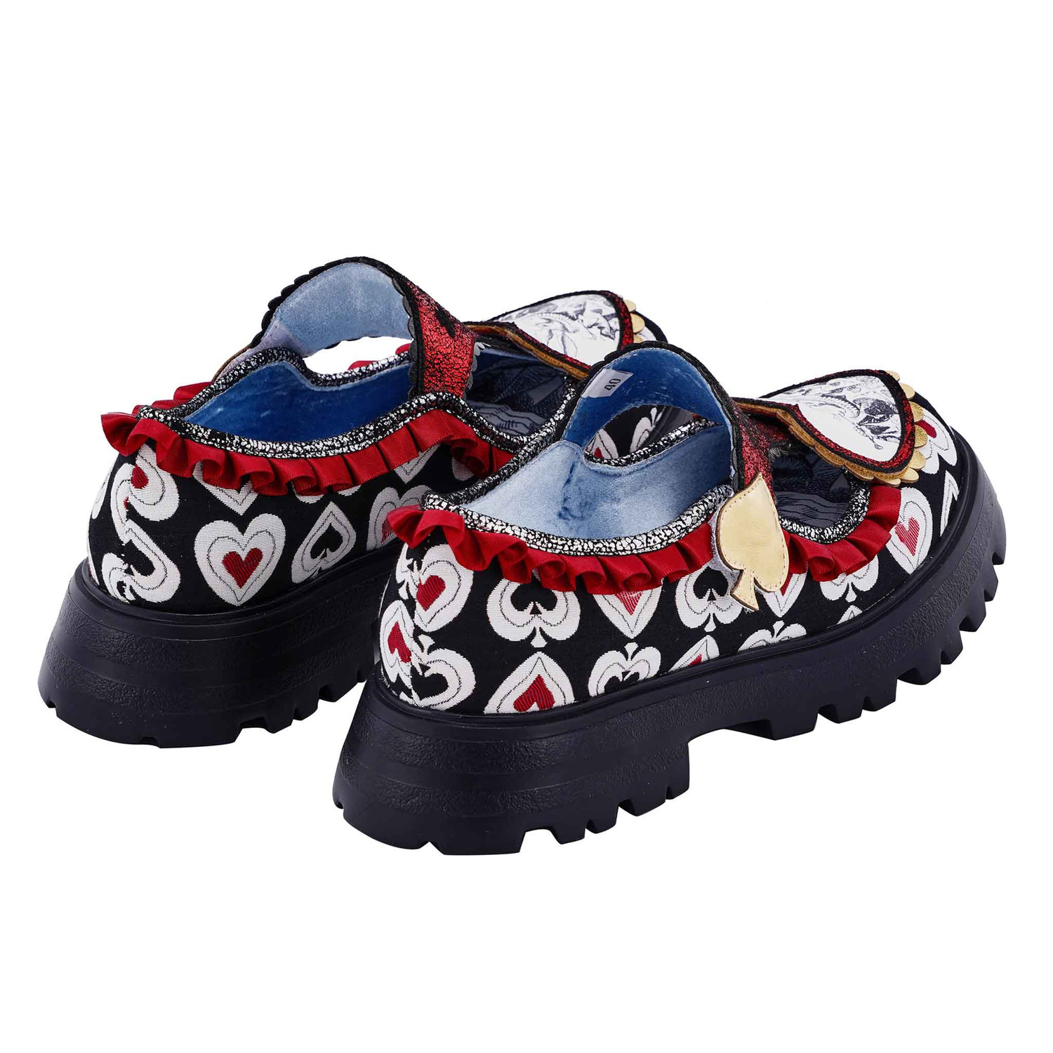Irregular Choice Alice's Adventures In Wonderland | Flat Chunky Card ...