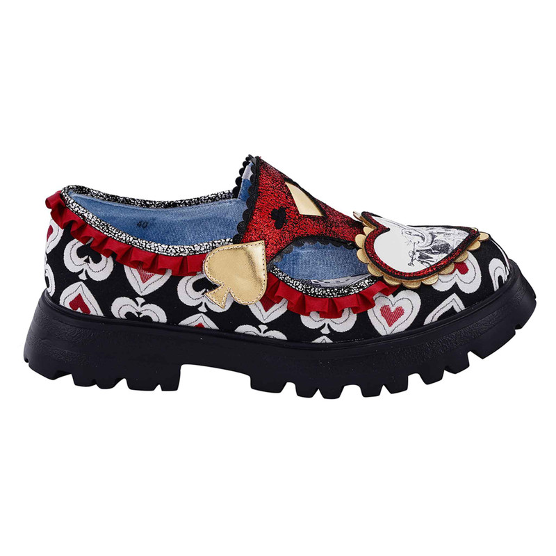 Irregular Choice Alice's Adventures In Wonderland | Flat Chunky Card ...