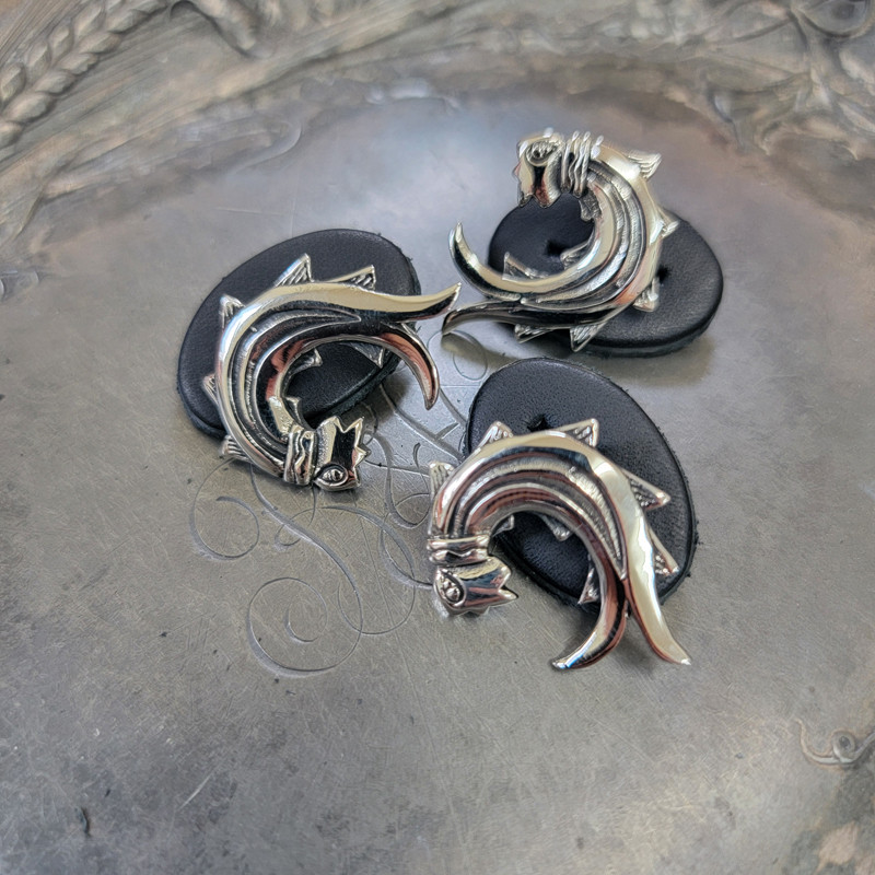Medieval Cute Flying Fish -Set of 3 Glossy for Pre-Order