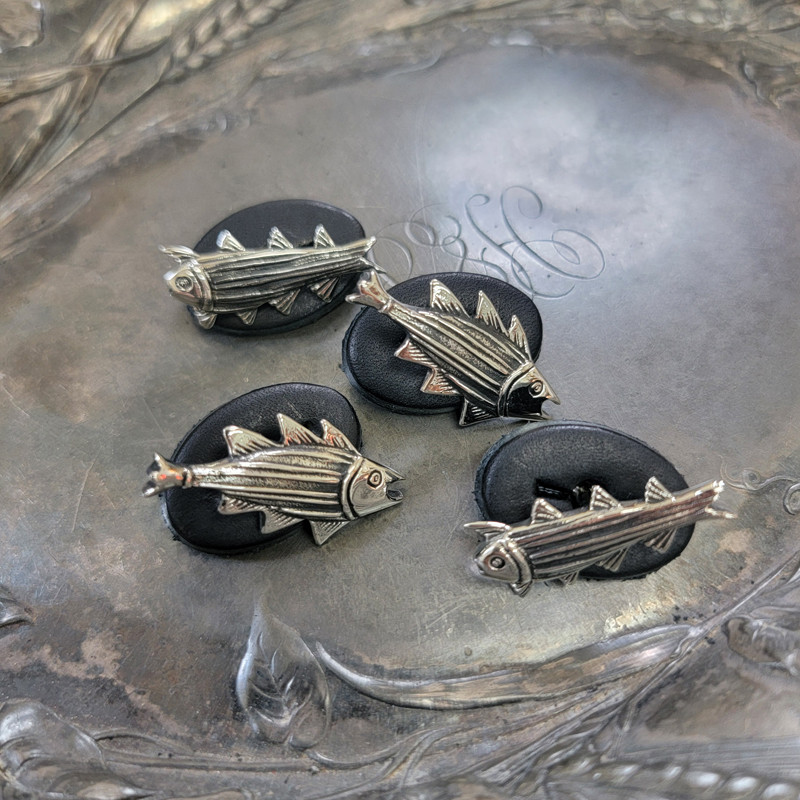 Medieval Cute Fishies - Glossy Set of 4 for Pre-Order