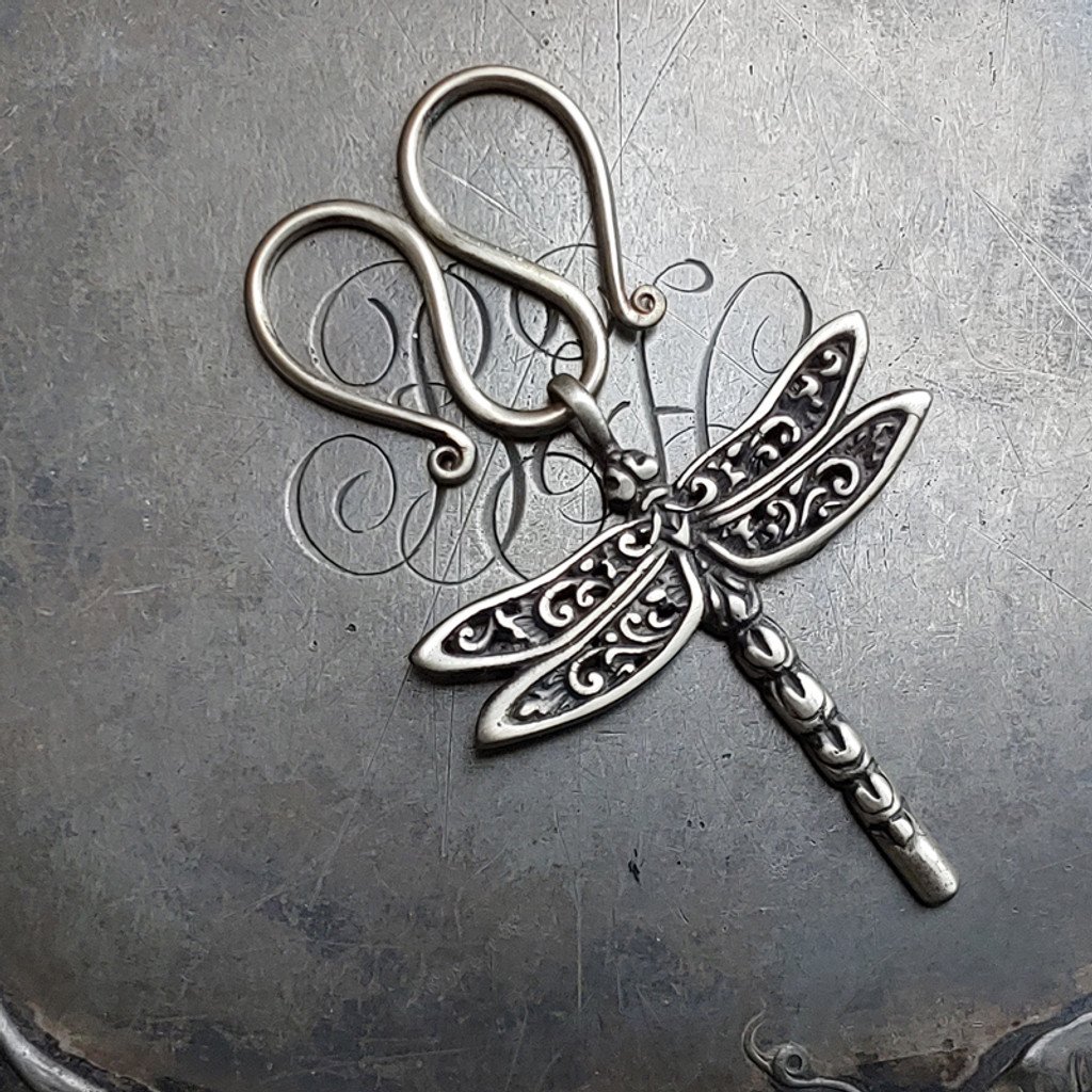 Filigree Dragonfly Charm