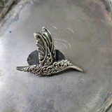 Filigree Hummingbird Stud Button