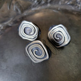 Ainu Spiral Stud Buttons