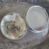 Celtic Illuminated Ampersand Stud Brooch with Knotted Up Animals for Pre-Order