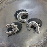 Medieval Cute Flying Fish - Satin Set of 3 for Pre-Order
